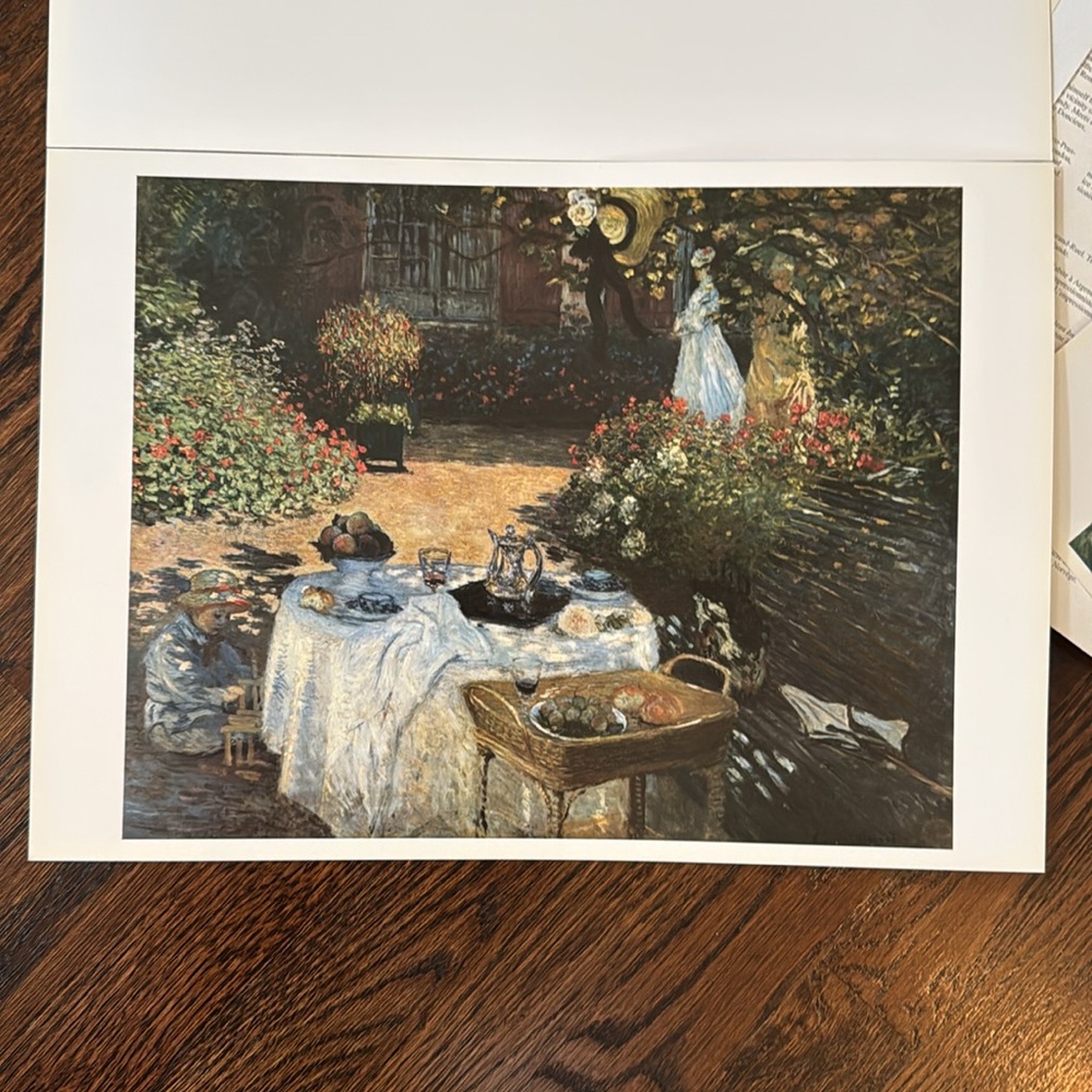 Claude Monet Art Posterbook - TASCHEN Copyright 1992 - Vintage Art - Picture 9 of 16